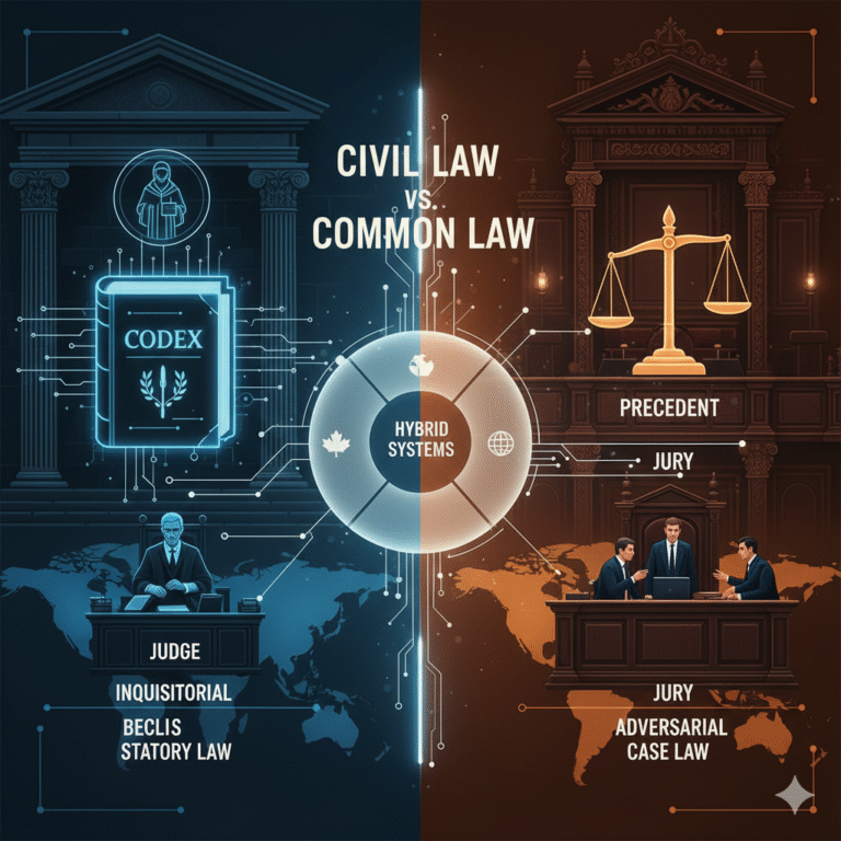 Civil Law vs Common Law