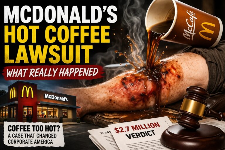 The McDonald’s Hot Coffee Lawsuit — What Really Happened